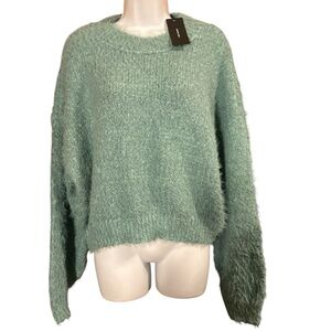 Vero Moda Fuzzy O-Neck Sweater